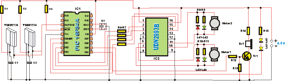 motor se robot